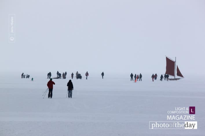 Sailing on Ice, by Jens Hieke
