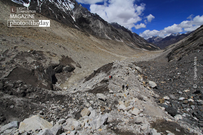 View of Gangotri Glacier, by Dipanjan Mitra