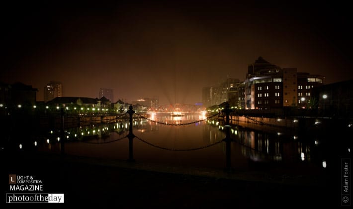 Photo of the Day | October 10 | Salford Quays by Night by Adam Foster