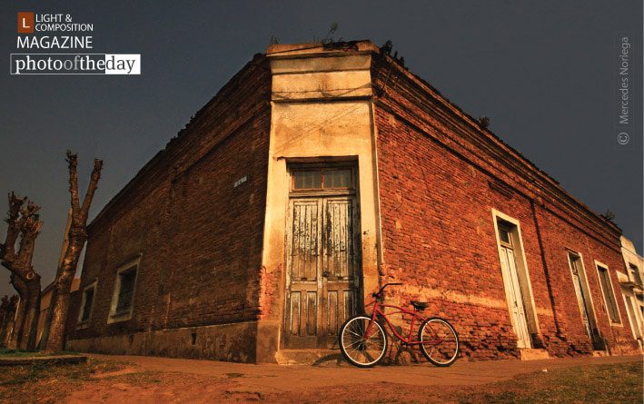 Photo of the Day | December 02 | Red Bicycle by Mercedes Noriega