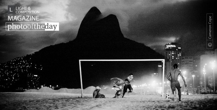 Photo of the Day | December 18 | Ipanema Night Soccer, by Cameron Cope