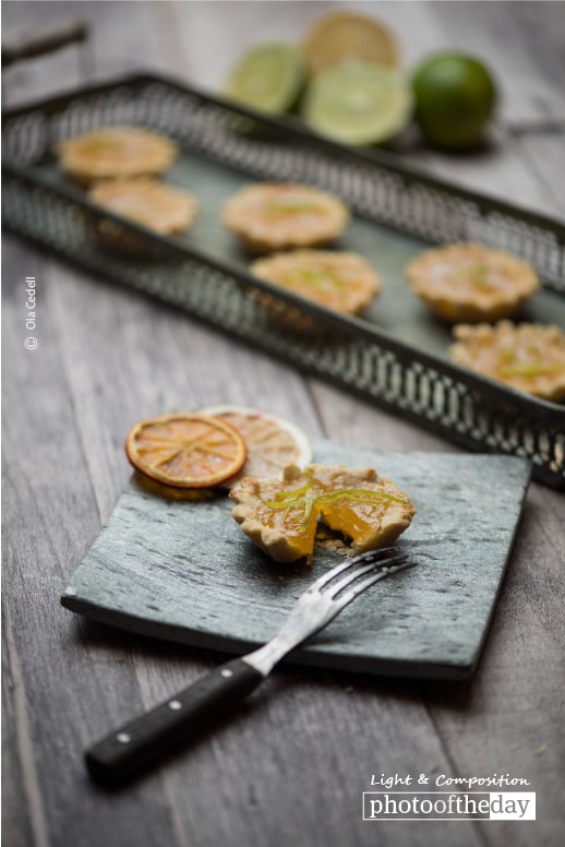 Tarteletter with Limecurd, by Ola Cedell