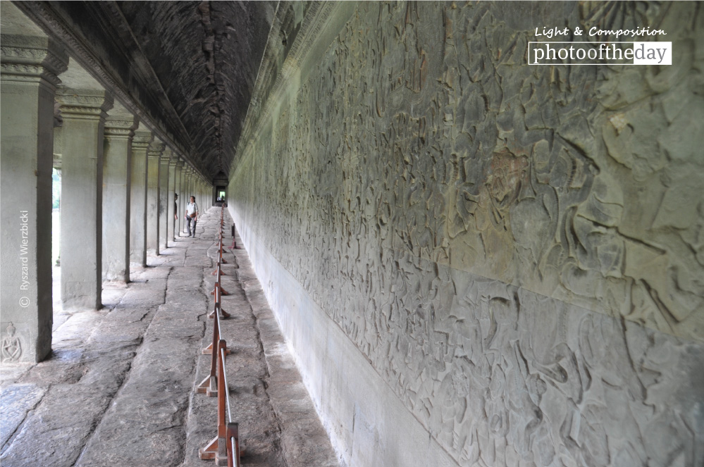 Angkor Corridor, by Ryszard Wierzbicki