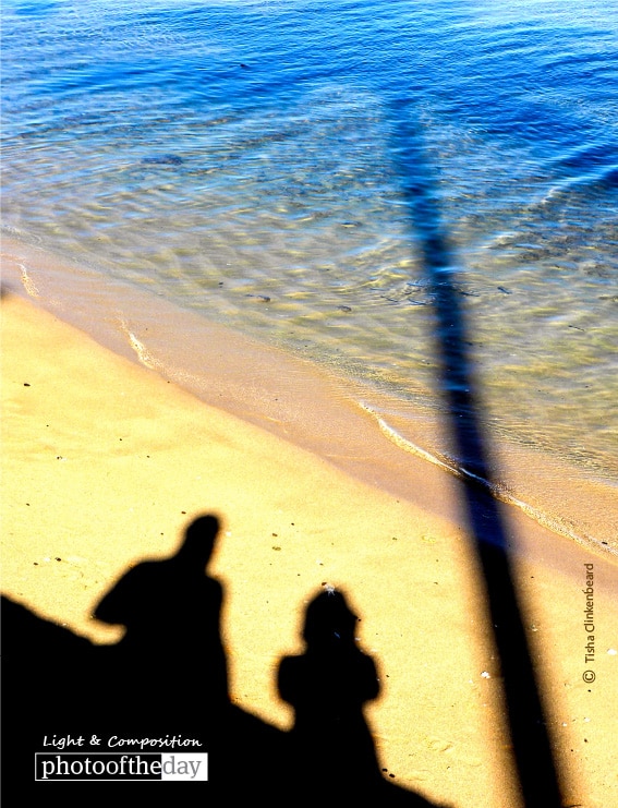 Beach Shadow, by Tisha Clinkenbeard