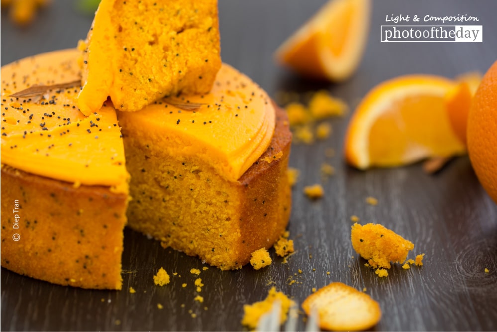 Orange Cake, by Diep Tran