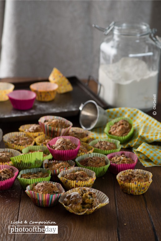 Sweet Potato Muffins, by Ola Cedell