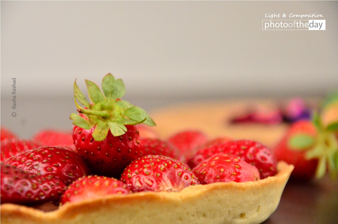Strawberry Tartellete, by Rasha Rashad