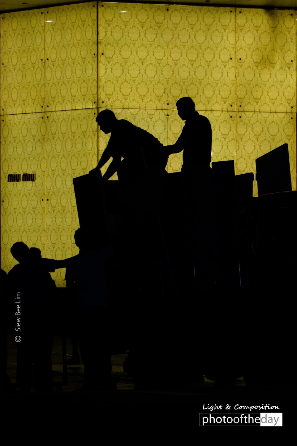 Silhouette of the Movers, by Siew Bee Lim