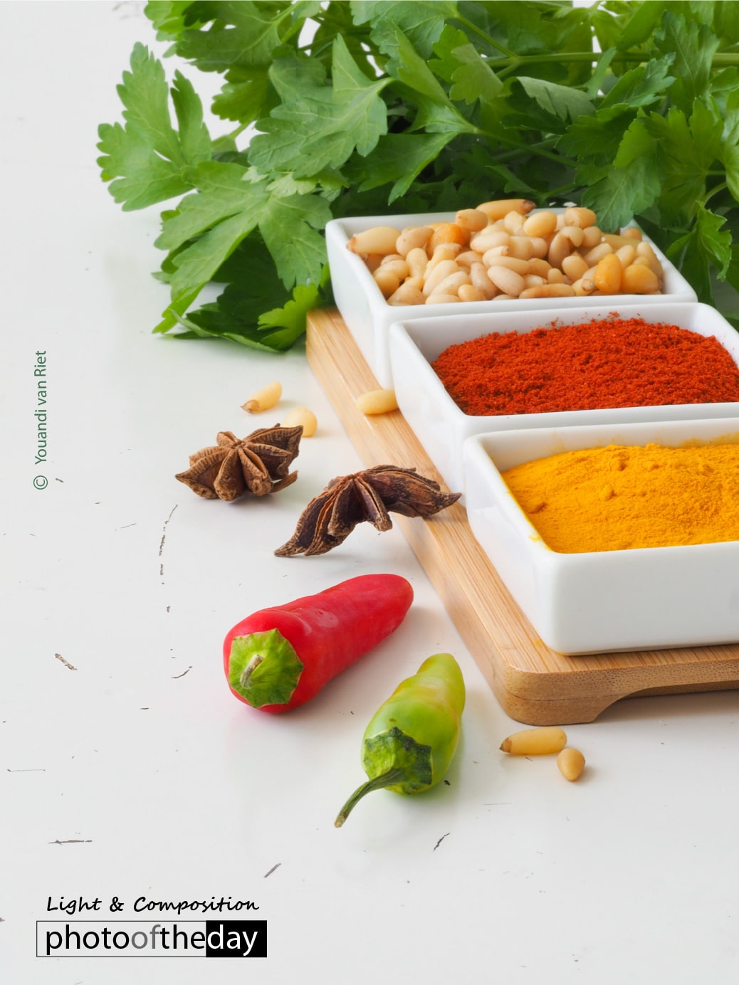 Colourful Spices by Youandi van Riet