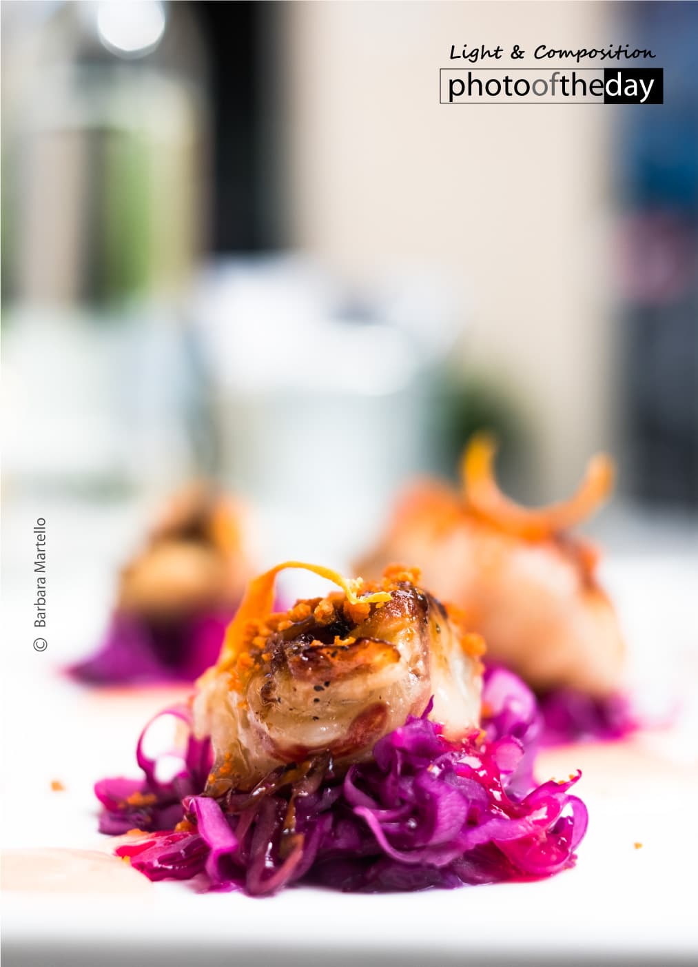 Sea Scallops and Purple Cabbage by Barbara Martello Photo of the day 01062019 1n