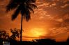 Particle Sunset by Muhammed Najeeb