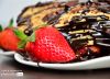 Crepes with Chocolates and Strawberries, by Rasha Rashad