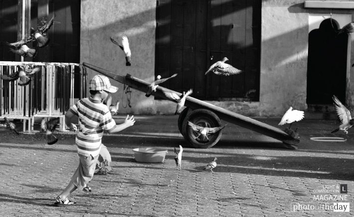 Playtime at the Market, by Jim Alonzo Playtime at the Market, by Jim Alonzo