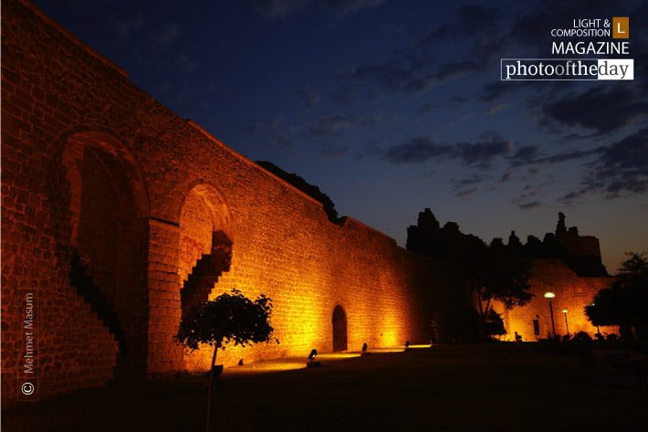 After Sunset Castle of Diyarbakir, by Mehmet Masum After Sunset Castle of Diyarbakir, by Mehmet Masum - Night Photography, Photojournalism, Photography Awards, Art Photography, Photo of the Day