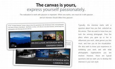 The Canvas is Yours - Photography Education, Online Photography Courses, Photography Awards, Photojournalism, Art Photography