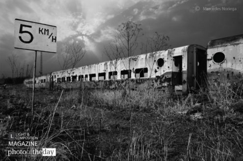At 5 Km/H by Mercedes Noriega - Photojournalism, Black and White Photography, Award Winning Photography, Photography Awards, Mercedes Noriega