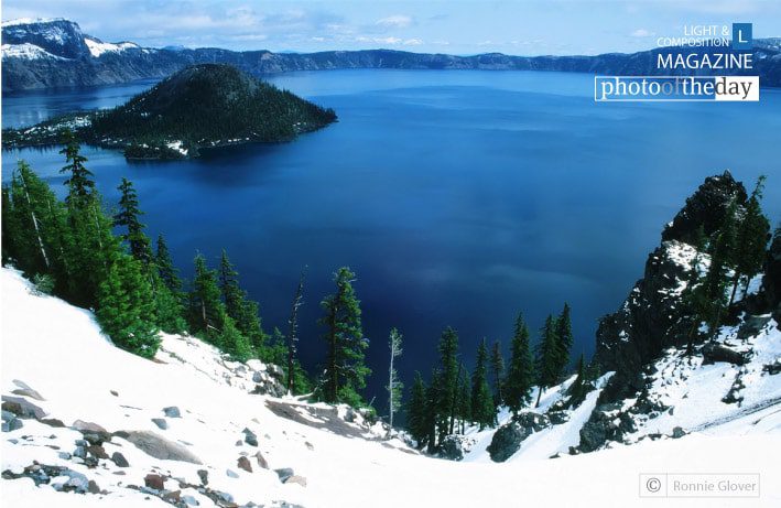 Crater Lake, by Ronnie Glover Crater Lake, by Ronnie Glover - Landscape Photography, Crater Lake, Photo of the Day, Photography Education, Fine Art Photography