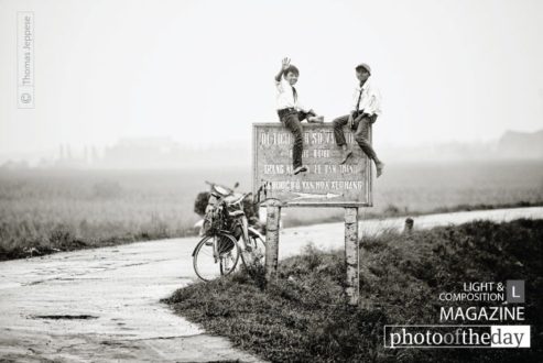 Cheeky Countryside Kids, by Thomas Jeppesen - Travel Photography, Photojournalism, Award Winning Photography,  Vietnam Photography,  Photo of the Day