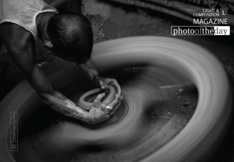 The Potter and His Wheel, by Shahnaz Parvin - Photojournalism, Documentary Photography, Art Photography, Motion Photography, Photography Awards