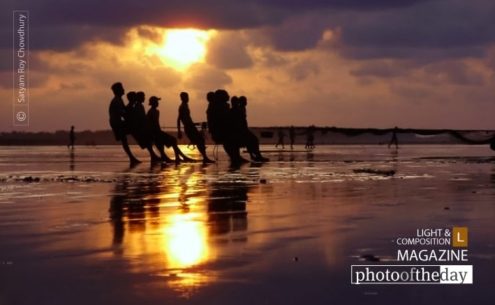 Pulling Together, by Satyam Roy Chowdhury - Photojournalism, Art Photography, Sunrise Photography, Photography Awards, Photo of the Day
