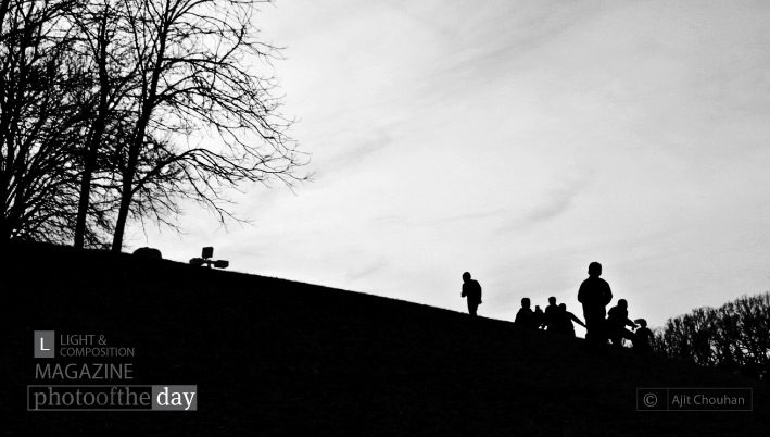 Evening Silhouette, by Ajit Chouhan Evening Silhouette, by Ajit Chouhan - Street Photography, Photography Awards, Photo of the Day, Ajit Chouhan, Art Photography