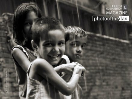 Rain Lovers, by Shahnaz Parvin - Street Photography, Documentary Photography, Photojournalism, Photo of the Day, Award Winning Photography