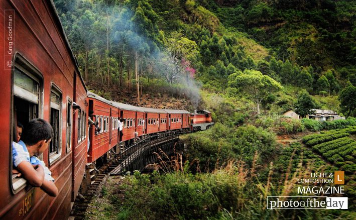 Sri Lankan Train Ride, by Greg Goodman Sri Lankan Train Ride, by Greg Goodman - Travel Photography, Photo of the Day, Sri Lanka Photography, Award Winning Photography, Greg Goodman