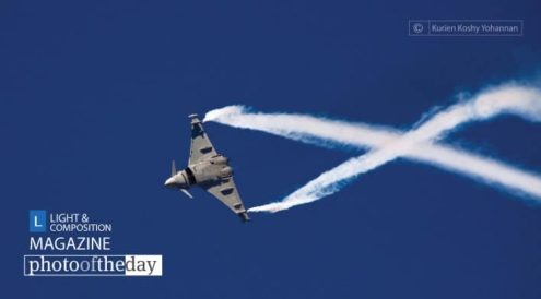 Eurofighter Typhoon - Saltire, by Kurien Koshy Yohannan - Motion Photography, Aerial Photography, Photojournalism, Photography Awards, Photo of the Day