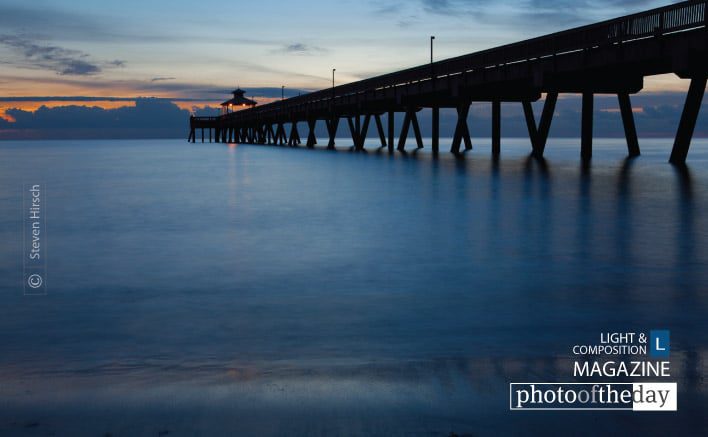 Deerfield Pier, by Steve Hirsch Deerfield Pier, by Steve Hirsch - Sunrise Photography, Landscape Photography, Photo of the Day, Photography Awards, Fine Art Photography