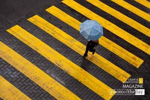 On a Rainy Day, by Zain Abdullah - Minimalist Photography, Street Photography, Photojournalism, Photography Awards, Rainy Day Photography
