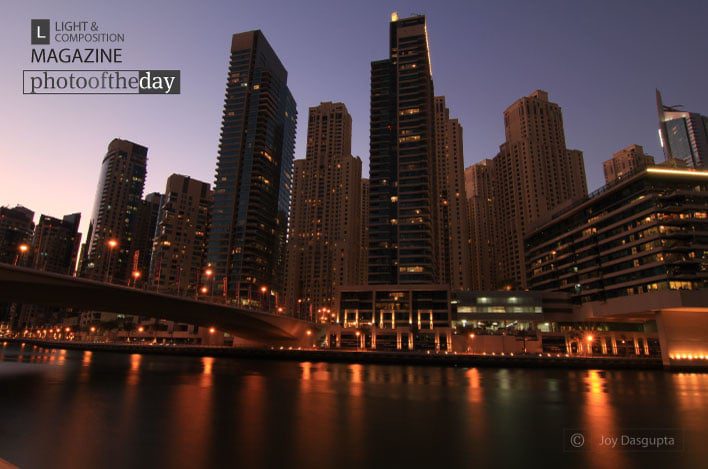 Man-made Marina by Joy Dasgupta Man-made Marina by Joy Dasgupta - Night Photography, Photography Awards, Photo of the Day, Award Winning Photography, Man-Made Marina