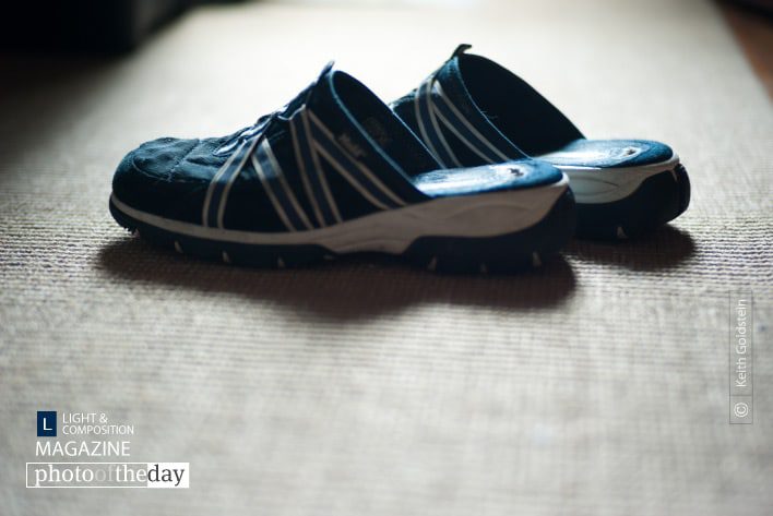 It's A New Day! Nicole's Slippers, by Keith Goldstein - Still Life Photography, Photography Awards, Photo of the Day, Fine Art Photography, Keith Goldstein