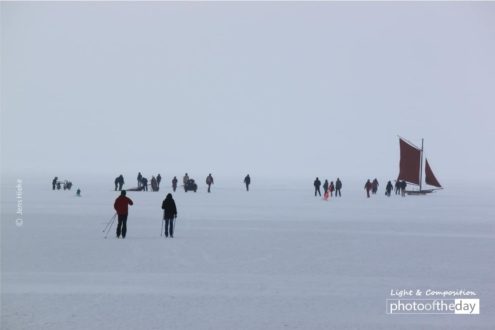 Sailing on Ice, by Jens Hieke - Ice Photography, Adventure Photography, Photo of the Day, Photography Awards, Art Photography