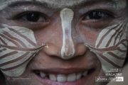 Painted Face, by Ryszard Wierzbicki - Portrait Photography, Award Winning Photography, Photojournalism, Myanmar Photography, Photography Awards