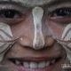 Painted Face, by Ryszard Wierzbicki - Portrait Photography, Award Winning Photography, Photojournalism, Myanmar Photography, Photography Awards