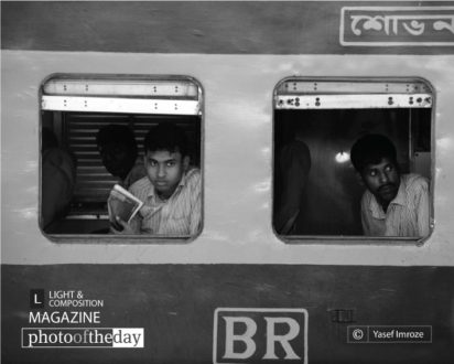 A Ride Back Home, by Yasef Imroze - Photojournalism, Black and White Photography, Photography Awards, Photo of the Day, Art Photography