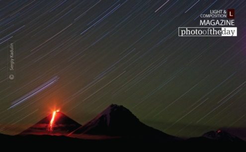 Volcano Eruption, by Sergiy Kadulin - Volcano Photography, Night Photography, Landscape Photography, Award Winning Photography, Photo of the Day