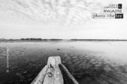 A Boat in the Wetland, by Saniar Rahman Rahul - Photojournalism, Black and White Photography, Art Photography, Photography Awards, Online Photography Courses