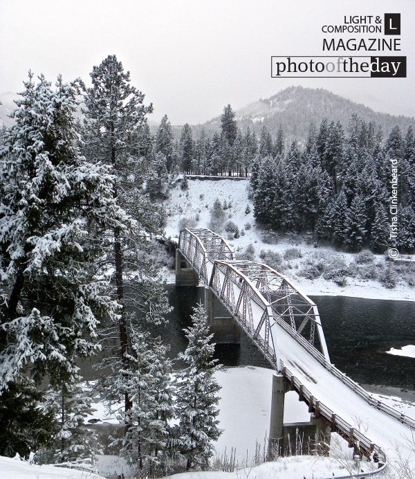 Bridge Over Clark Fork River, by Tisha Clinkenbeard Bridge Over Clark Fork River, by Tisha Clinkenbeard - Nature Photography, Photography Awards, Photo of the Day, Landscape Photography, Art Photography