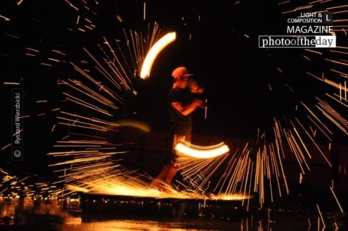 The Play of Lights by Ryszard Wierzbicki - Night Photography, Award Winning Photography, Photo of the Day, Photography Awards, Light Painting