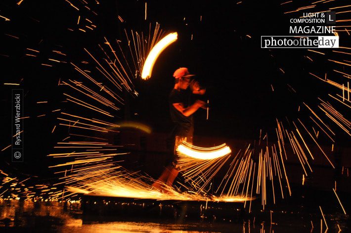 The Play of Lights by Ryszard Wierzbicki The Play of Lights by Ryszard Wierzbicki - Night Photography, Award Winning Photography, Photo of the Day, Photography Awards, Light Painting