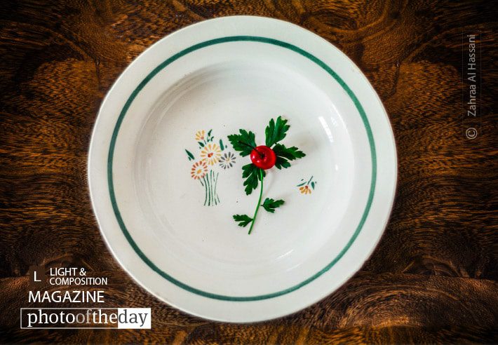Alone in the Plate, by Zahraa Al Hassani - Food Photography, Photography Awards, Art Photography, Photo of the Day, Online Photography Courses