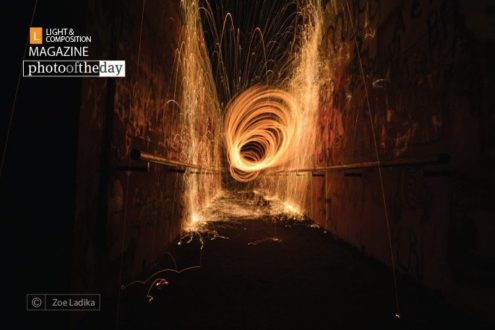 Tunnel Light, by Zoe Ladika - Night Photography, Photography Awards, Photo of the Day, Art Photography, Online Photography Courses