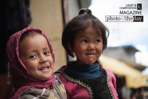 Girls from Kaza, by Karan Zadoo - Portrait Photography, Photojournalism, Photography Awards, Art Photography, Online Photography Courses