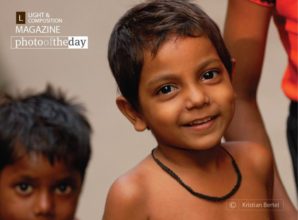 Boys in India by Kristian Bertel