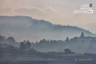 A Foggy Morning by Achintya Guchhait