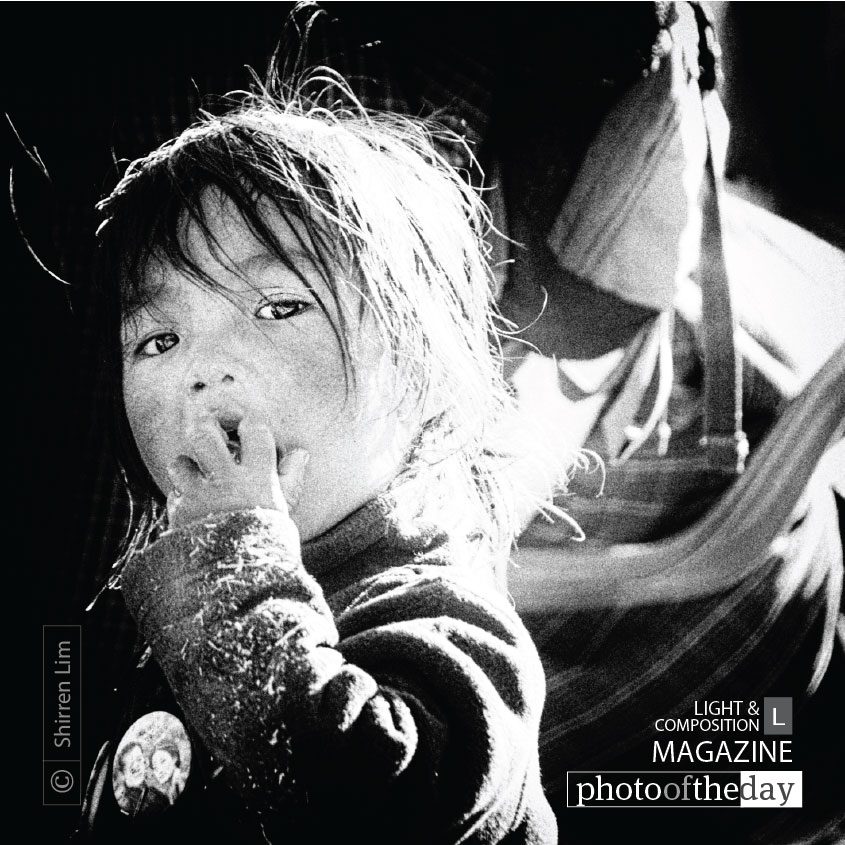 Little Bhutanese Girl, by Shirren Lim Little Bhutanese Girl, by Shirren Lim - Candid Photography, Portrait Photography, Photojournalism, Bhutan, Shirren Lim