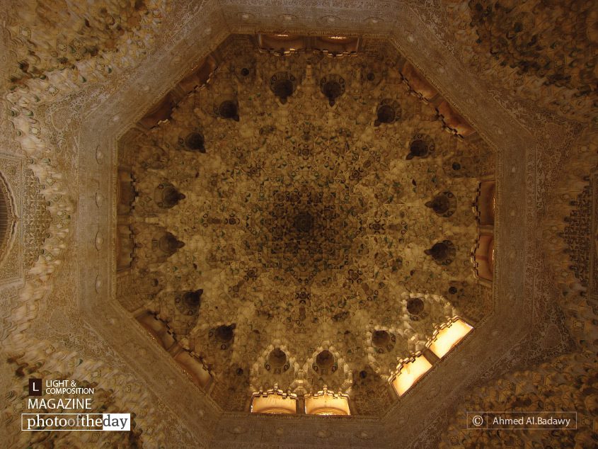 Alhambra Honeycomb, by Ahmed Al.Badawy Alhambra Honeycomb, by Ahmed Al.Badawy - Architectural Photography, Islamic Architecture Photography, Alhambra Photography, Muqarnas, Photo of the Day