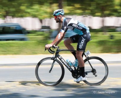 The Cyclist by Sanjoy Sengupta