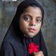 Photo of the Month | 58th Month The Girl with a Red Rose, by Shahnaz Parvin - Photojournalism, Portrait Photography, Documentary Photography, Award Winning Photography, Photography Awards